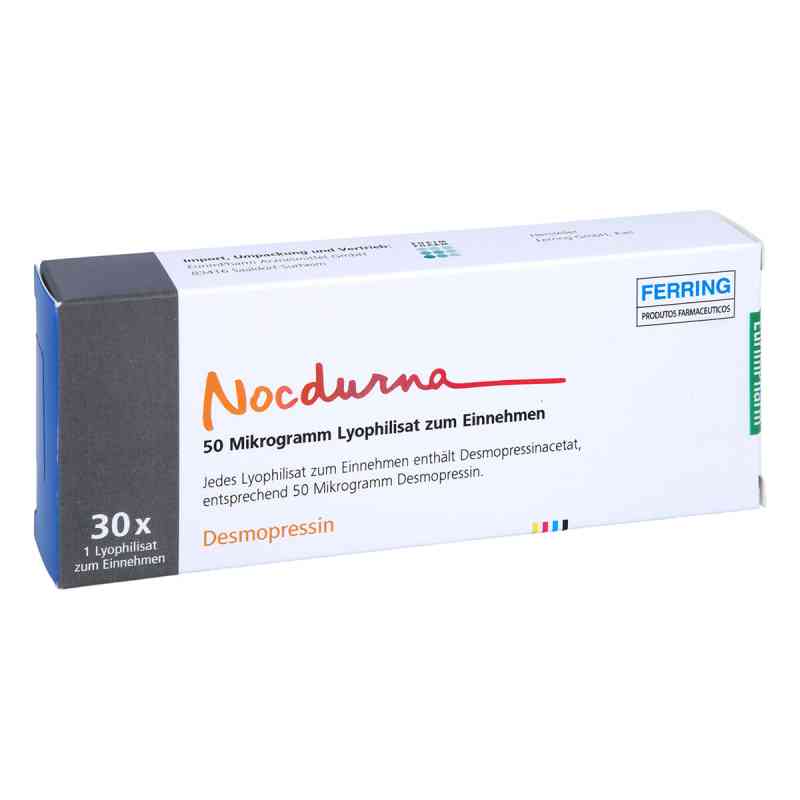 Nocdurna 50 Mikrogramm Lyophilisat zum Einnehmen 30 stk von EurimPharm Arzneimittel GmbH PZN 15374077