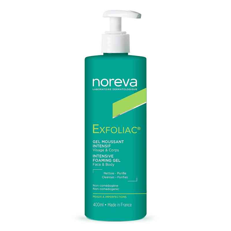 Noreva Exfoliac Reinigungsgel Intensiv 400 ml von Laboratoires Noreva GmbH PZN 19643462
