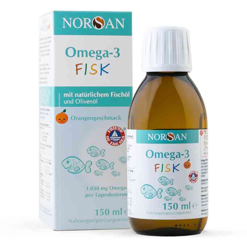Norsan Omega-3 Fisk für Kinder flüssig 150 ml von NORSAN GmbH PZN 19052726