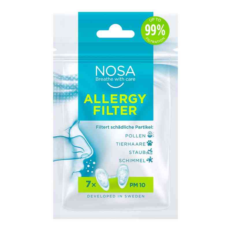 Nosa allergy filter 7 stk von NoseOption AB PZN 16530243