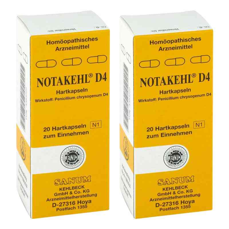Notakehl D4  Kapseln 2x20 stk von SANUM-KEHLBECK GmbH & Co. KG PZN 08104580