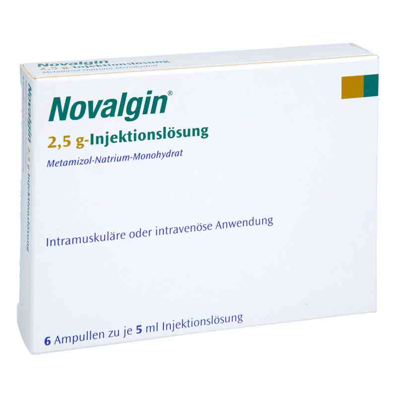 Novalgin 2,5 g-Injektionslösung Ampullen 6X5 ml von A. Nattermann & Cie GmbH PZN 06053291