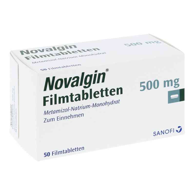Novalgin 500mg 50 stk von A. Nattermann & Cie GmbH PZN 01599654