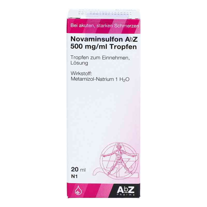 Novaminsulfon Abz 500 mg/ml Tropfen zum Einnehmen 20 ml
