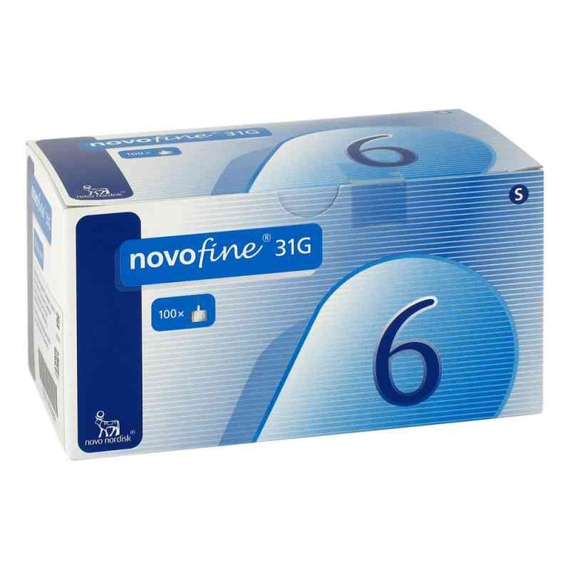 Novofine 6 Kanülen 0,25x6 mm 100 stk von kohlpharma GmbH PZN 08769289