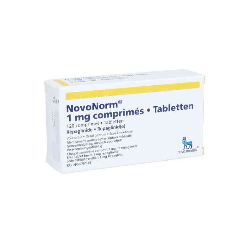 Novonorm 1 mg Tabletten 120 stk von ACA Müller/ADAG Pharma AG PZN 02683463