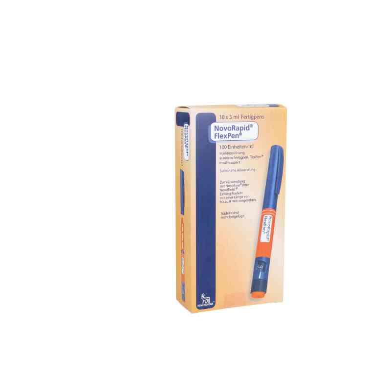 Novorapid Flexpen 100 E/ml iniecto -lsg.i.e.fertigpen 10X3 ml von Orifarm GmbH PZN 01007671