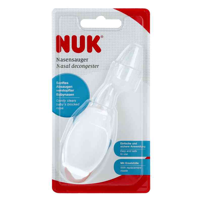 Nuk Nasensauger Größe 1 weiss Krt. 1 stk von MAPA GmbH PZN 02772511