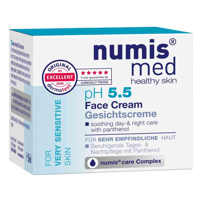 Numis Med pH 5.5 Gesichtscreme 50 ml von Schröder Cosmetics GmbH & Co. KG PZN 16615117
