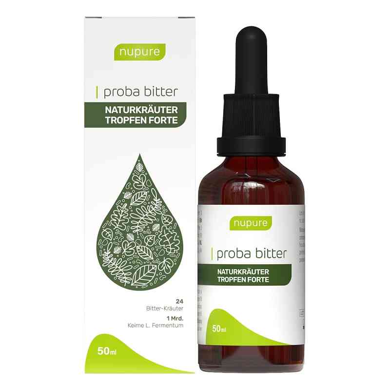 Nupure Proba Bitter Naturkräuter Tropfen Forte 50 ml von AixSwiss B.V. PZN 19754210