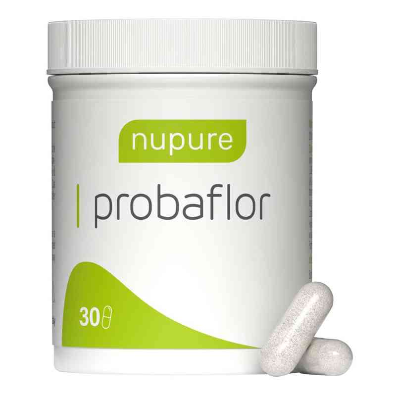 Nupure probaflor Probiotikum magensaftresistent Kapseln 30 stk von AixSwiss B.V. PZN 15399812
