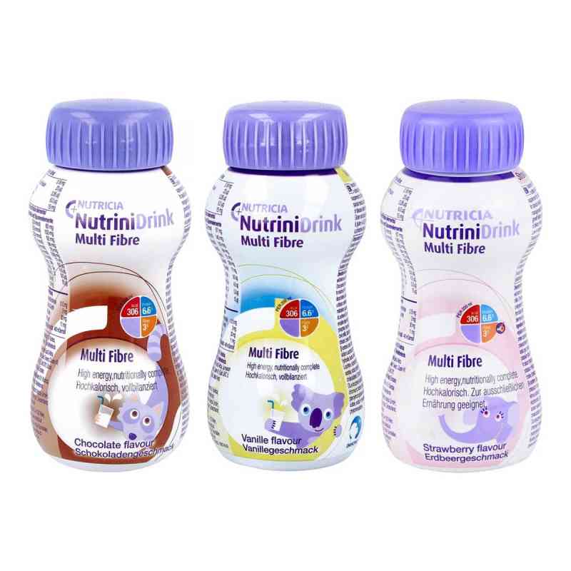 Nutrini Drink Multi Fibre Probierpaket 3x200 ml von Danone Deutschland GmbH PZN 08102821