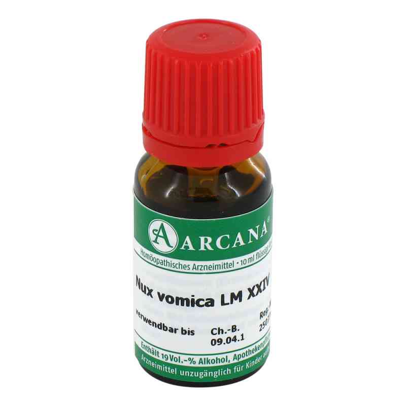 Nux Vomica Arcana Lm 24 Dilution 10 ml von ARCANA Dr. Sewerin GmbH & Co.KG PZN 03505338