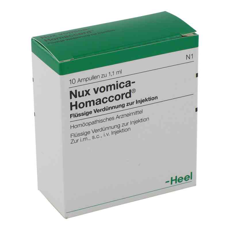 Nux Vomica Homaccord Ampullen 10 stk von Biologische Heilmittel Heel GmbH PZN 00735954
