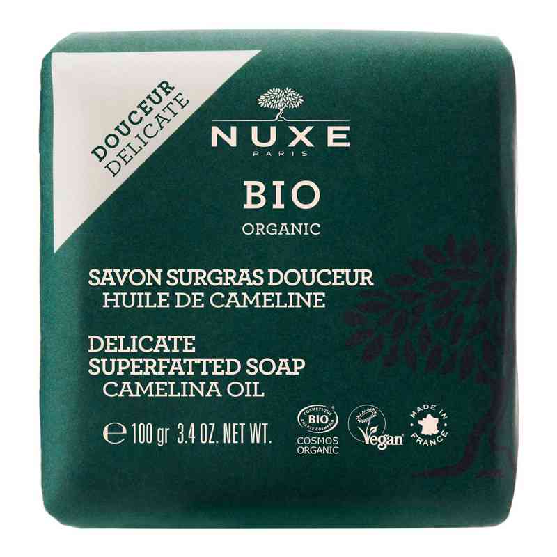Nuxe Bio Rückfettende Seife Für Zarte Haut 100 g von NUXE GmbH PZN 17157987