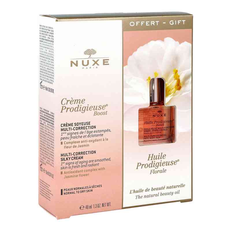 Nuxe Creme Prodigieuse Boost seidige Creme 40 ml + Gratis HPF 10 1 Pck von NUXE GmbH PZN 16588366