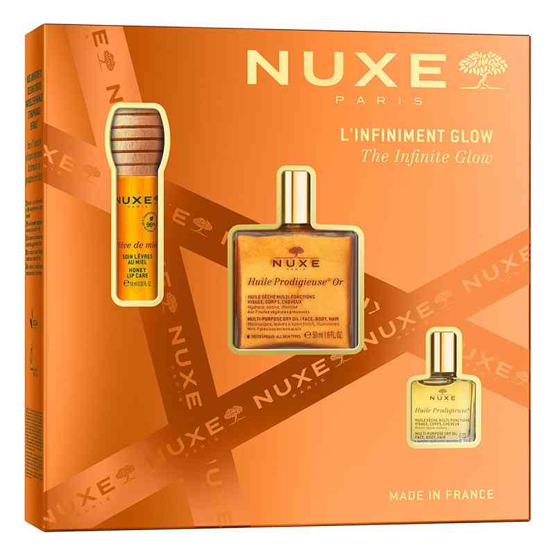 Nuxe Geschenkset 2025 Huile Prodigieuse Or Glow 1 Pck von NUXE GmbH PZN 19539279