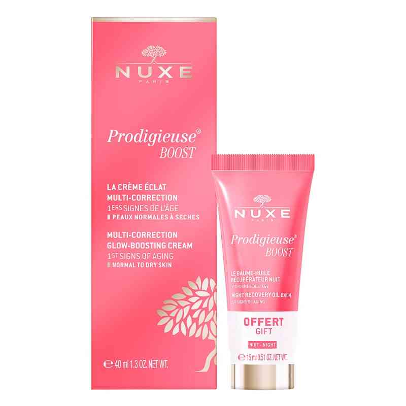 Nuxe Pboost Creme 40ml+grat.ölbalsam Nacht 15ml 1 stk von NUXE GmbH PZN 18808895