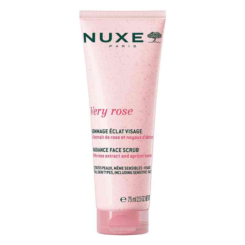 NUXE Very Rose - Gesichtspeeling für strahlende Haut 75 ml von NUXE GmbH PZN 19498847