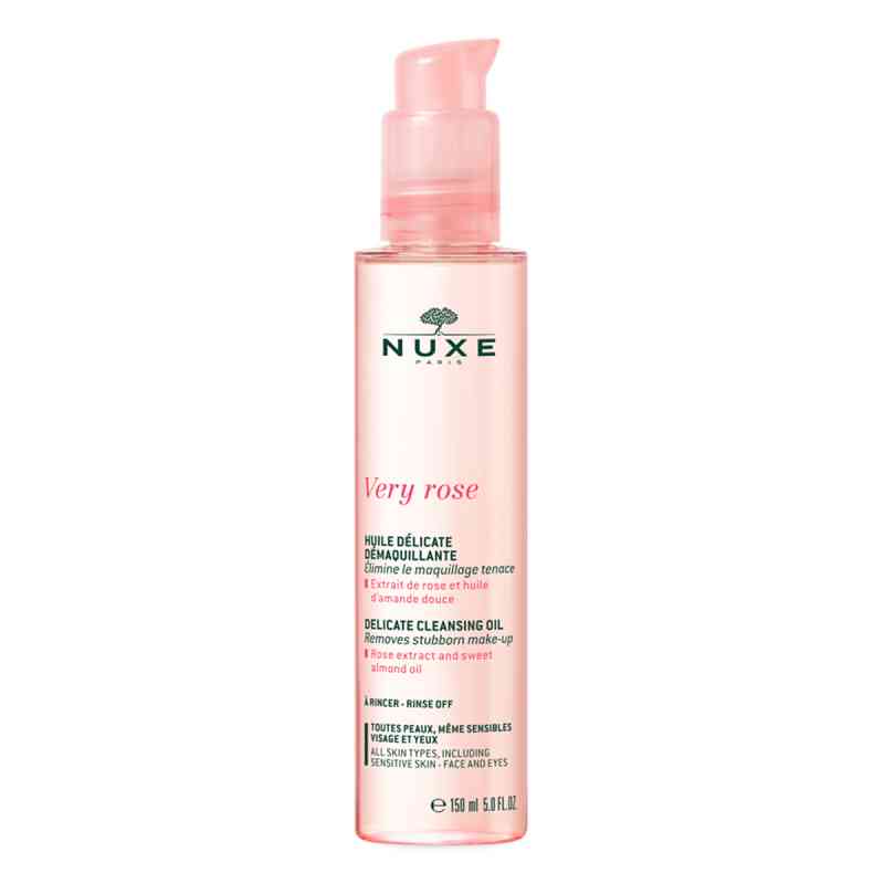 Nuxe Very Rose Mizellen Reinigungsöl und Make-up Entferner 150 ml von NUXE GmbH PZN 16353717