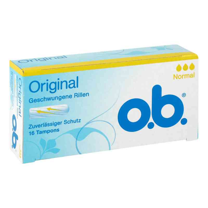 O.b. Original Tampons normal 16 stk von Kenvue Germany GmbH (Mass) PZN 04764059