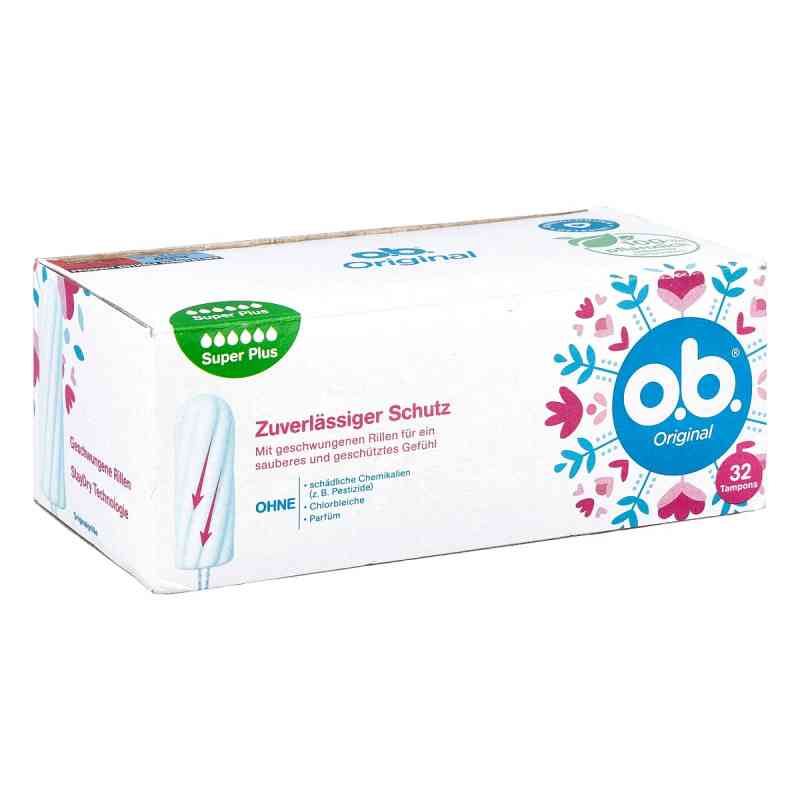 O.b. Tampons super plus 32 stk von Kenvue Germany GmbH (Mass) PZN 02006633