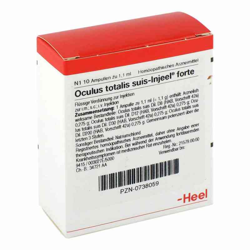 Oculus totalis suis Injeel forte Ampullen 10 stk von Biologische Heilmittel Heel GmbH PZN 00738059