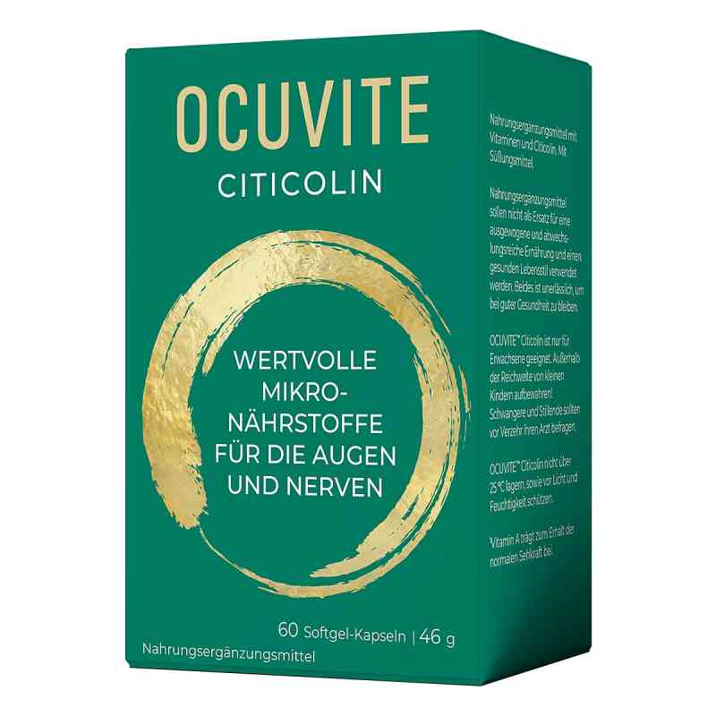 Ocuvite Citicolin Kapseln 60 stk von Dr. Gerhard Mann Chem.-pharm.Fabrik GmbH PZN 19145149