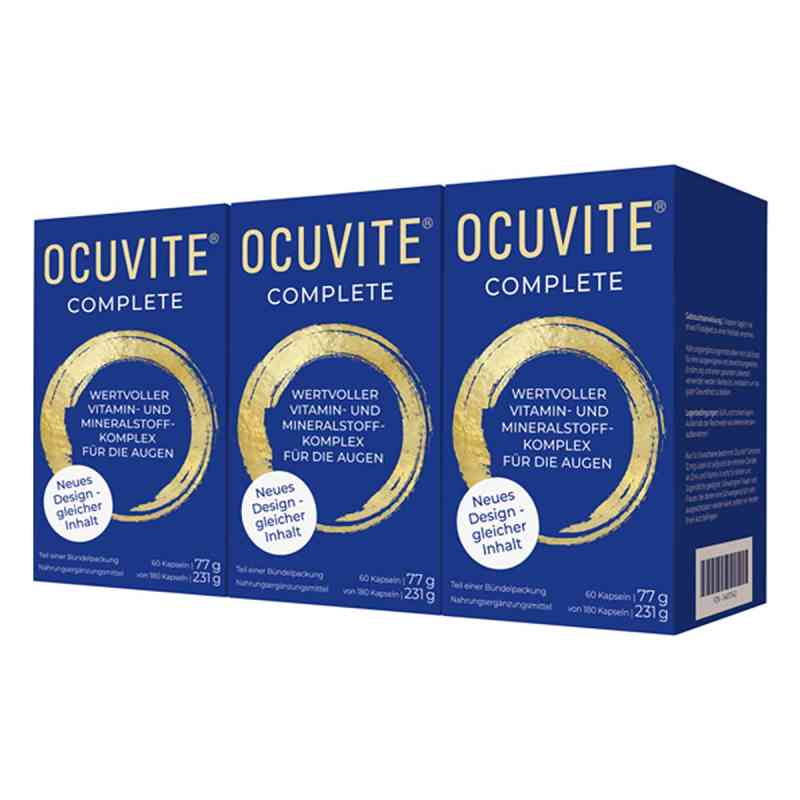 Ocuvite Complete 12 mg Lutein Kapseln 180 stk von Dr. Gerhard Mann Chem.-pharm.Fabrik GmbH PZN 04871542