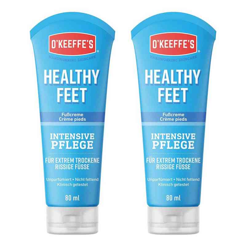 Okeeffe's Healthy Feet Fußcreme 3x80 ml von GG Brands Netherlands B.V. PZN 08104698