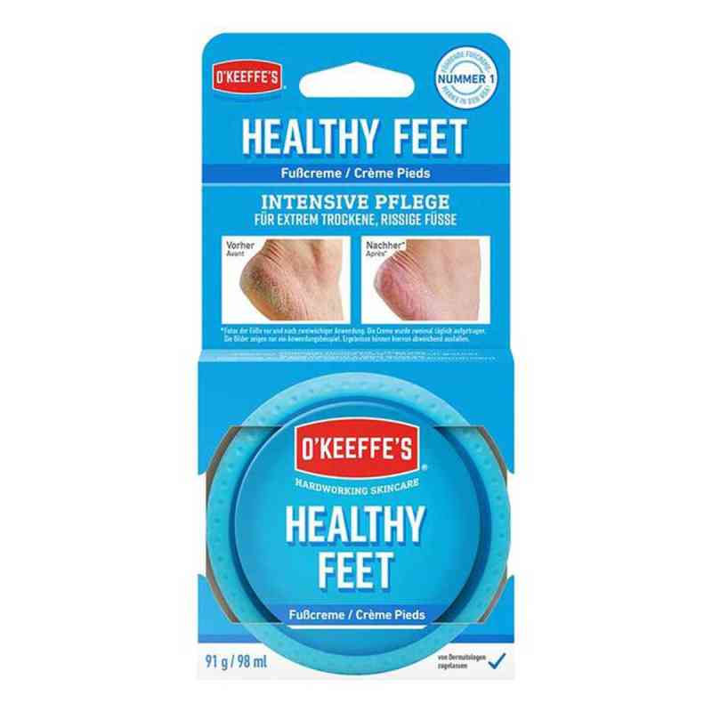 Okeeffe's Healthy Feet Fußcreme 91 g von GG Brands Netherlands B.V. PZN 19473698