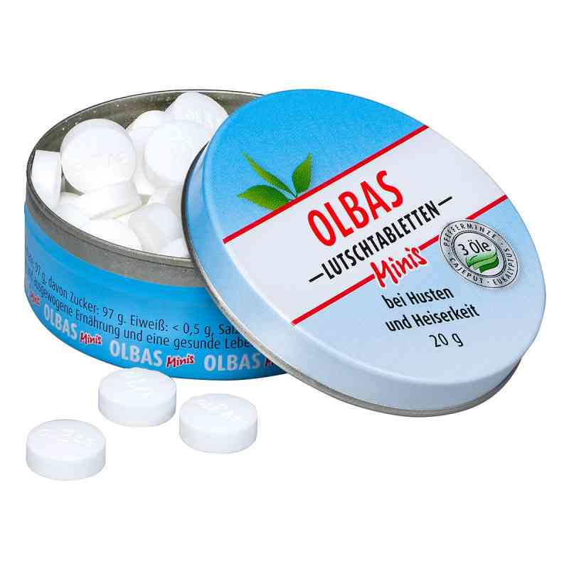 Olbas Lutschtabletten Mini 1X20 g von SALUS Pharma GmbH PZN 04479376