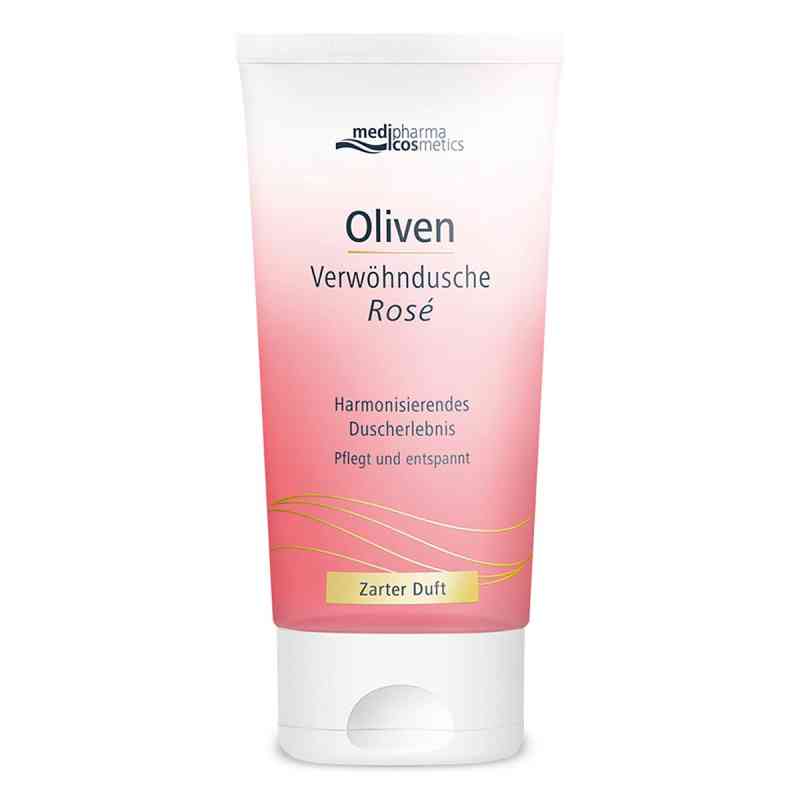 Oliven Verwöhndusche Rose 150 ml von Dr. Theiss Naturwaren GmbH PZN 18907338