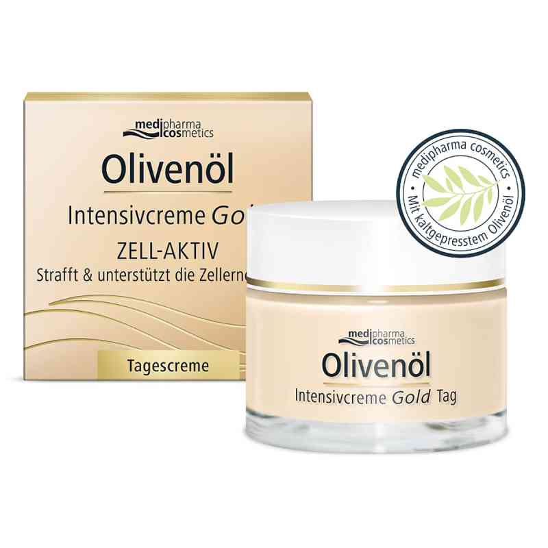 Olivenöl Intensivcreme Gold Zell-aktiv Tagescreme 50 ml von Dr. Theiss Naturwaren GmbH PZN 14280575