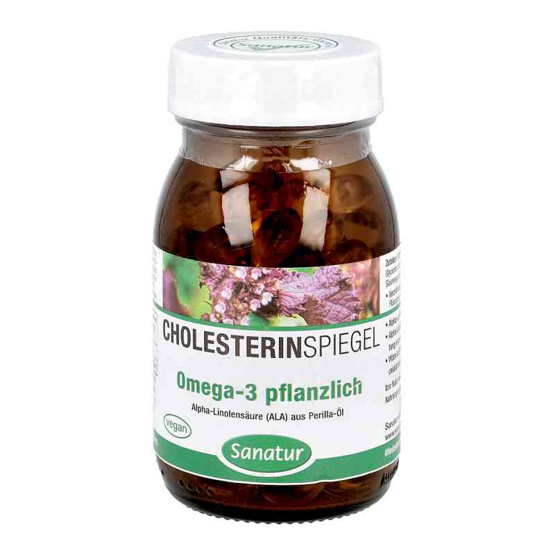 Omega 3 Fettsäuren 100% pflanzlich Kapseln 120 stk von Sanatur GmbH PZN 04777168