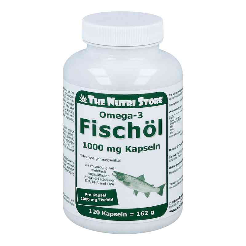 Omega 3 Fischöl 1000 mg Kapseln 120 stk von Hirundo Products PZN 01159435