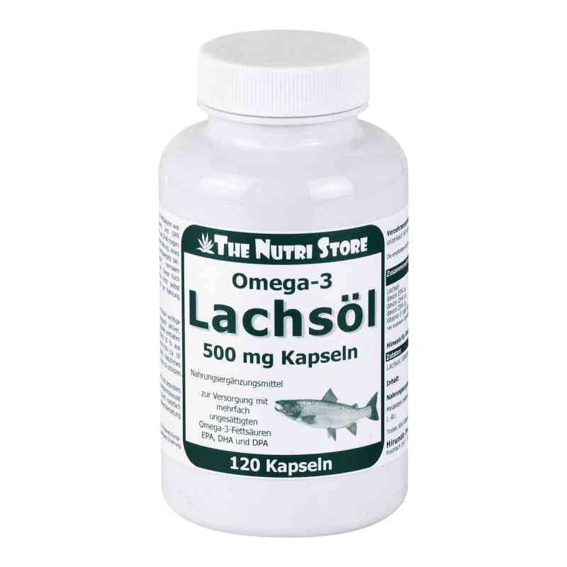 Omega 3 Lachsöl 500 mg Kapseln 120 stk von Hirundo Products PZN 05488087