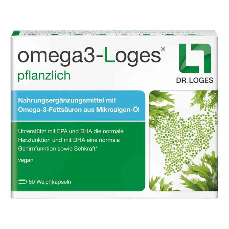 Omega3-Loges Kapseln pflanzlich  60 stk von Dr. Loges + Co. GmbH PZN 13980419