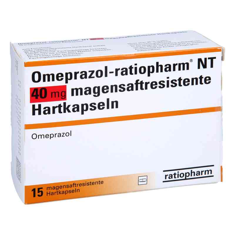 Omeprazol-ratiopharm Nt 40 mg magensaftresistente Hartkapsel 15 stk von ratiopharm GmbH PZN 02559906