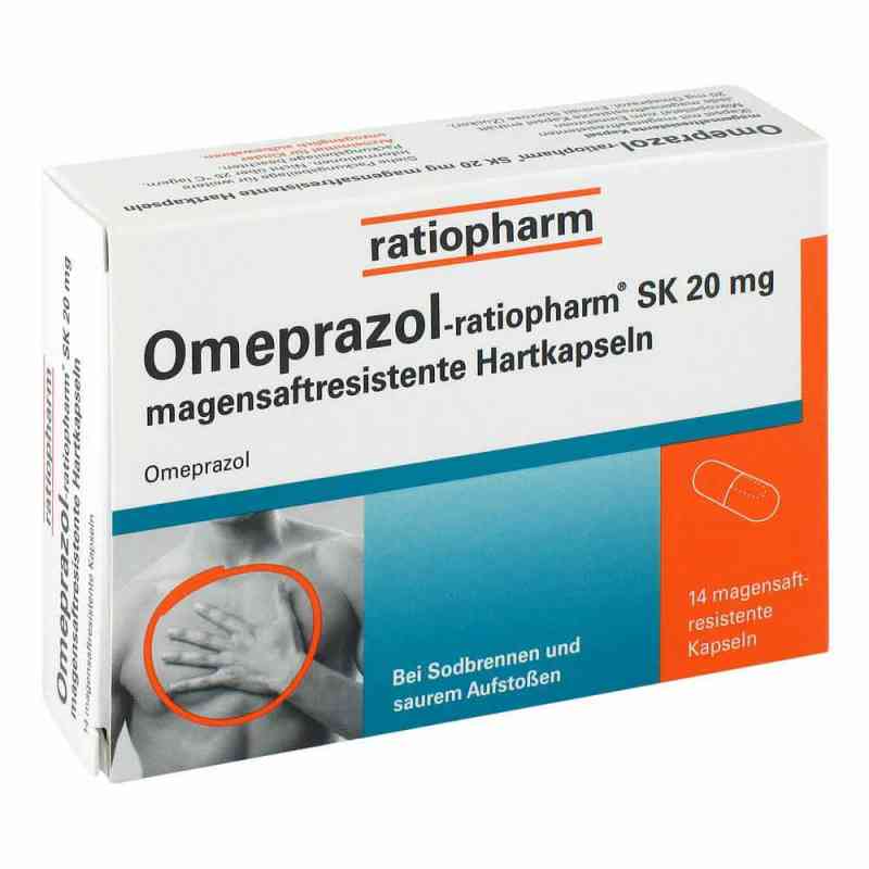 Omeprazol-ratiopharm SK 20mg 14 stk von ratiopharm GmbH PZN 06113366
