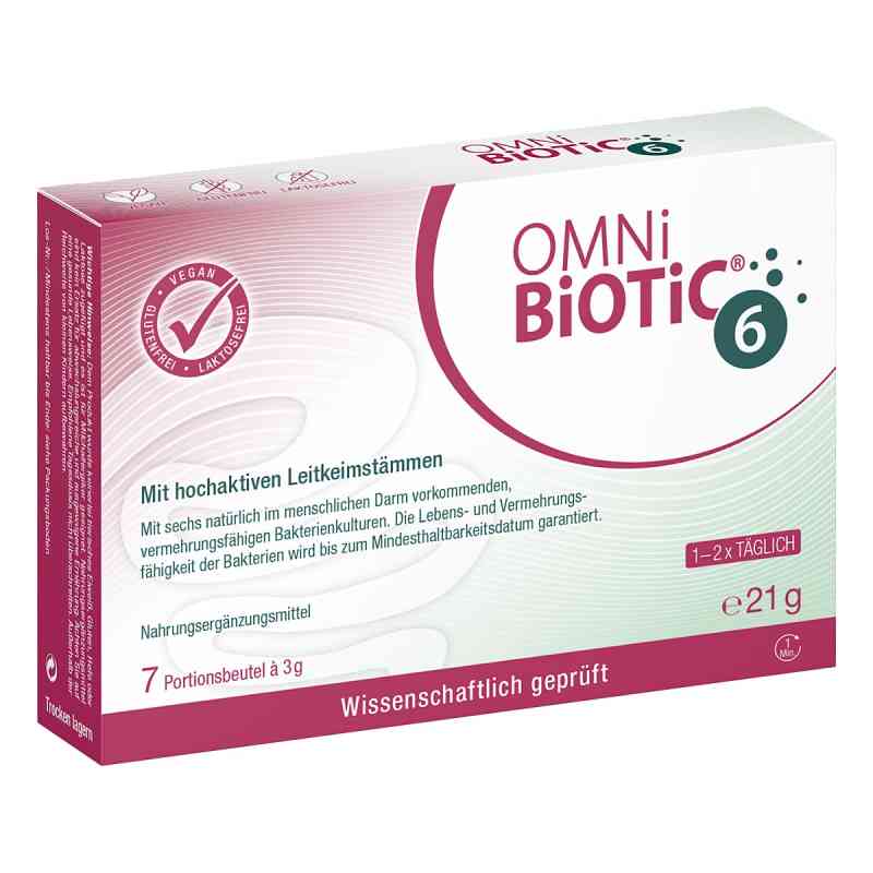 OMNi BiOTiC 6 - für den Alltag 7X3 g von INSTITUT ALLERGOSAN Deutschland (privat) GmbH PZN 02597663