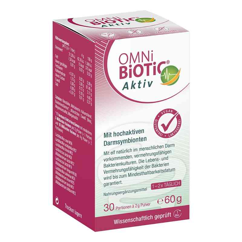 OMNi BiOTiC Aktiv - im Alter 60 g von INSTITUT ALLERGOSAN Deutschland (privat) GmbH PZN 13914262