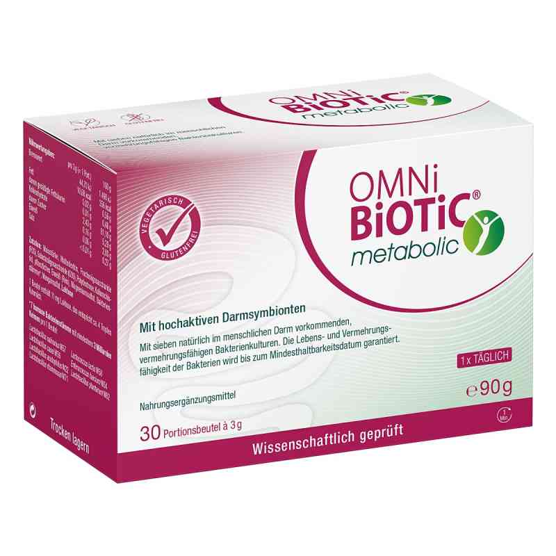 OMNi BiOTiC® metabolic  30X3 g von INSTITUT ALLERGOSAN Deutschland (privat) GmbH PZN 10322590