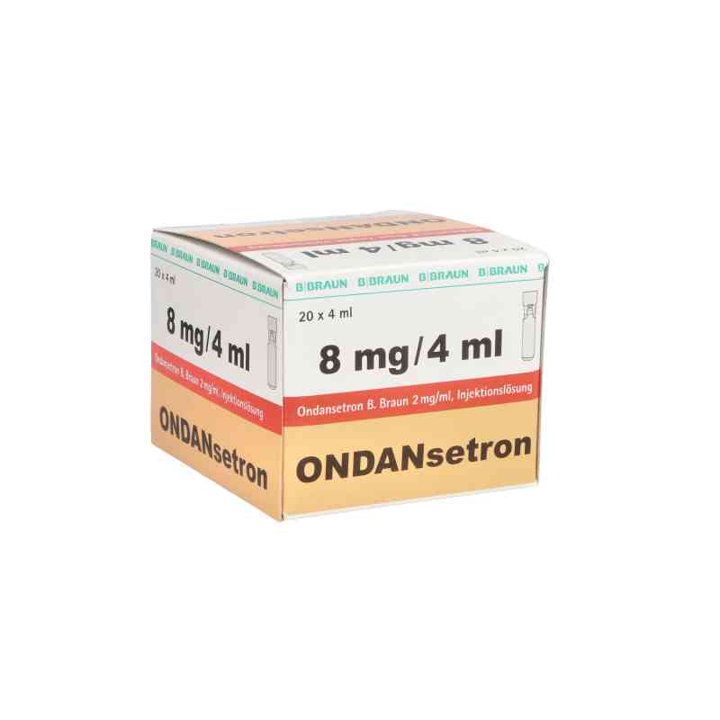 Ondansetron B.braun 2 mg/ml iniecto lsg.mini-pl.con. 20X4 ml von B. Braun Melsungen AG PZN 09617363