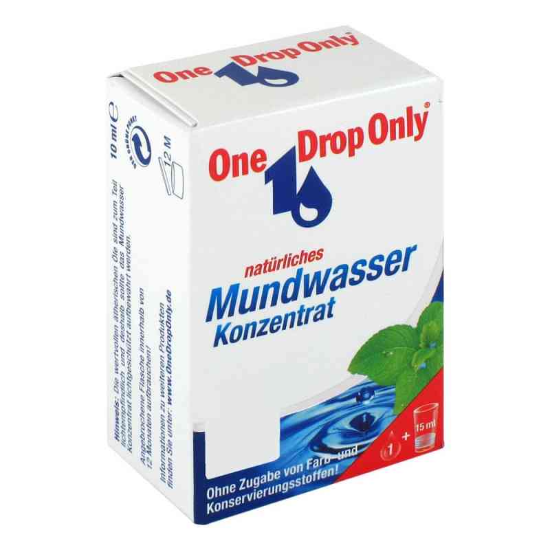 One Drop Only natürl.Mundwasser Konzentrat 10 ml von ONE DROP ONLY Chem.-pharm. Vertr. GmbH PZN 03277794