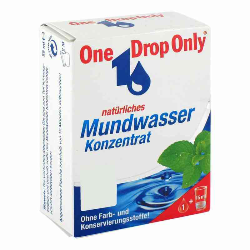 One Drop Only natürl.Mundwasser Konzentrat 25 ml von ONE DROP ONLY Chem.-pharm. Vertr. GmbH PZN 03277788