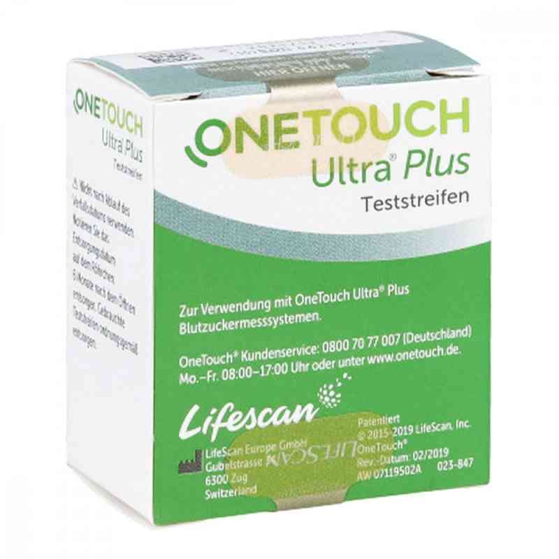 One Touch Ultra Plus Teststreifen 1X50 stk von LifeScan Deutschland GmbH PZN 13754775