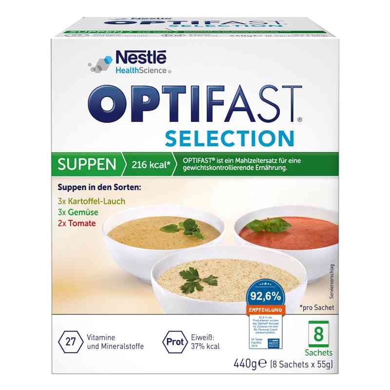 Optifast Selection Suppen 8X55 g von Nestle Health Science (Deutschland) GmbH PZN 16742614