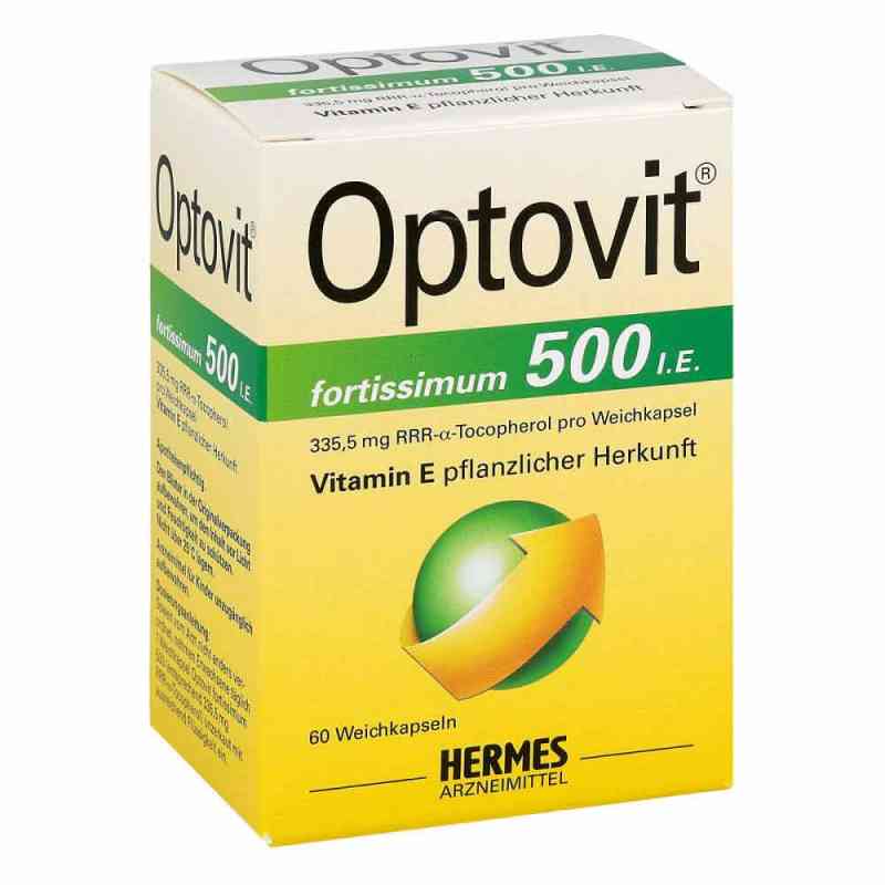 Optovit fortissimum 500 Kapseln 60 stk von HERMES Arzneimittel GmbH PZN 07136234