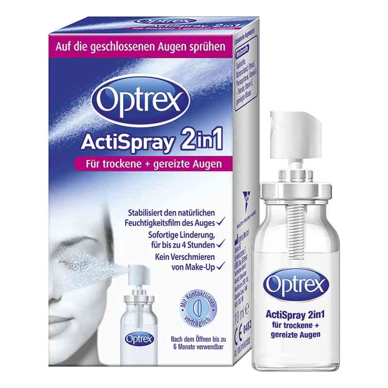 OPTREX ActiSpray 2in1 für trockene & gereizte Augen 10 ml von Reckitt Benckiser Deutschland Gm PZN 10822217